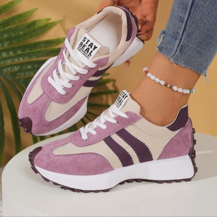 Green retro chunky sneaker
