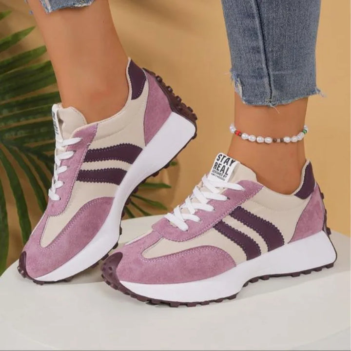 Green retro chunky sneaker