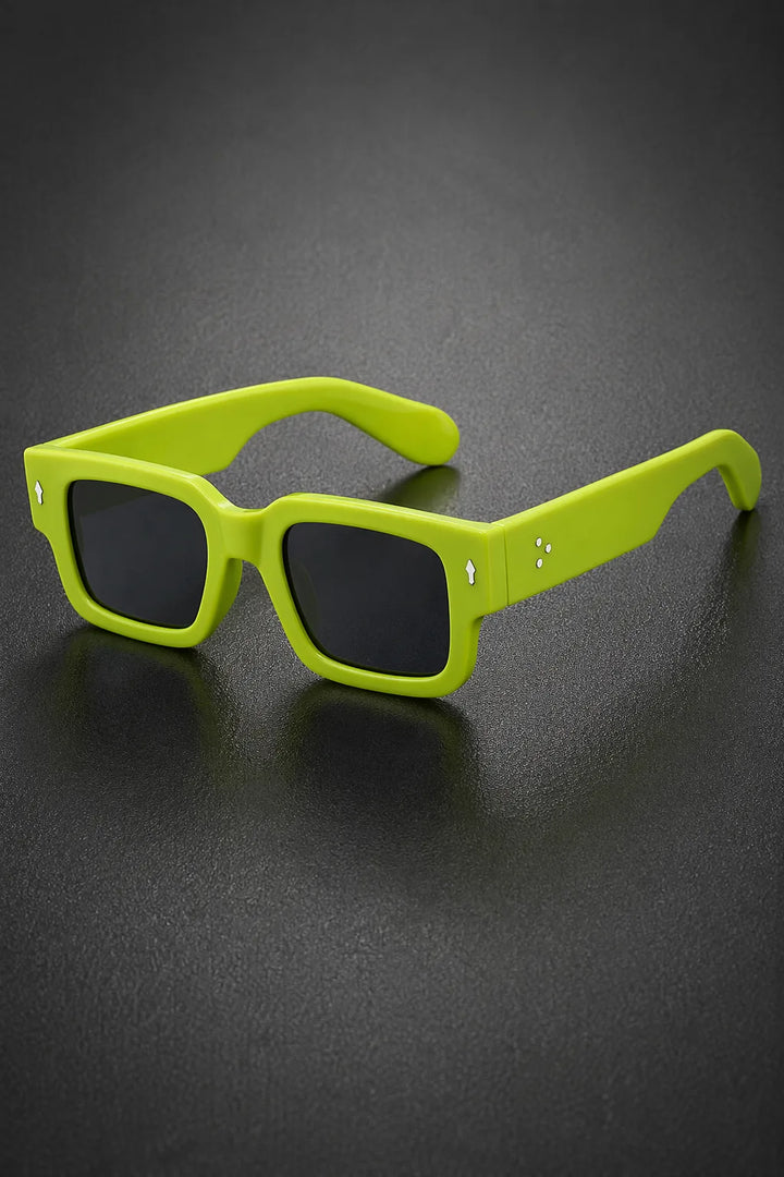 Amos | Rectangular Clear Acetate