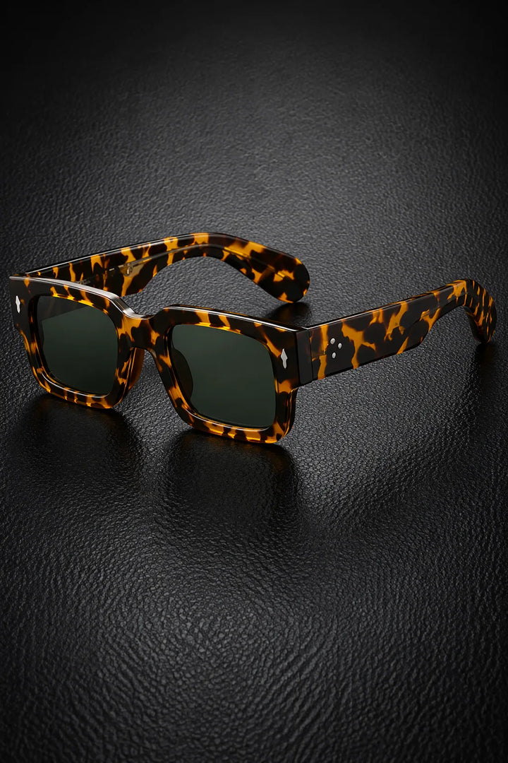 Amos | Rectangular Clear Acetate
