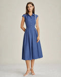 Anouk | Pleated Midi Dress
