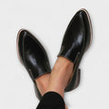 Astrid | Pointed Toe Loafer Mule