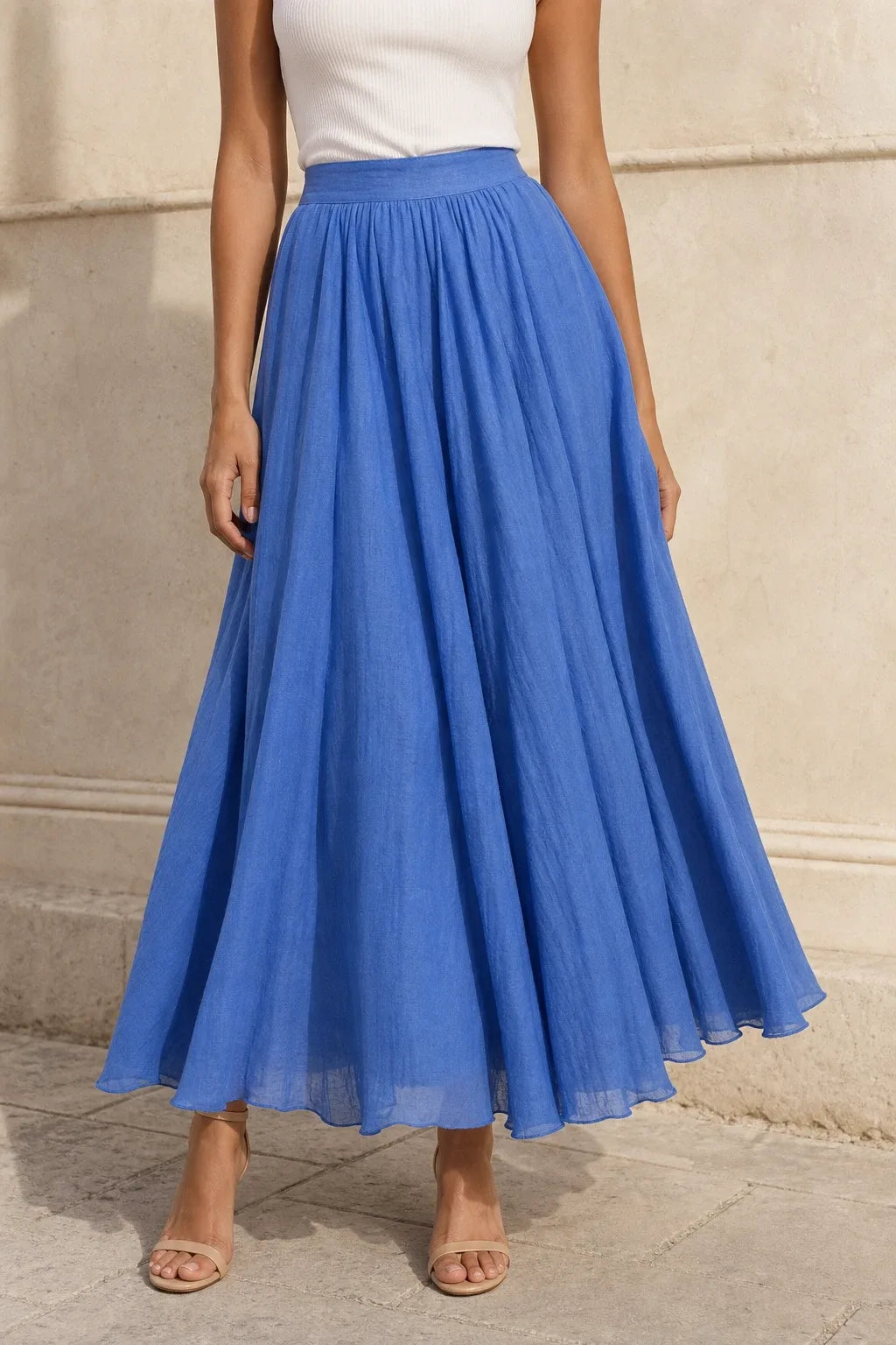 Bria | Flowy Maxi Skirt