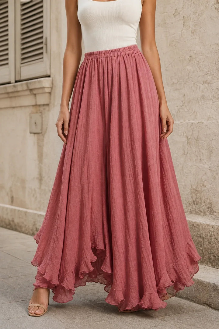Bria | Flowy Maxi Skirt