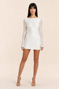 Callie | Sequin Open Back Mini