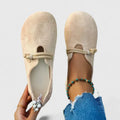 Clara | Rope-Tie Flat