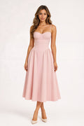 Cora | Corset Midi Dress
