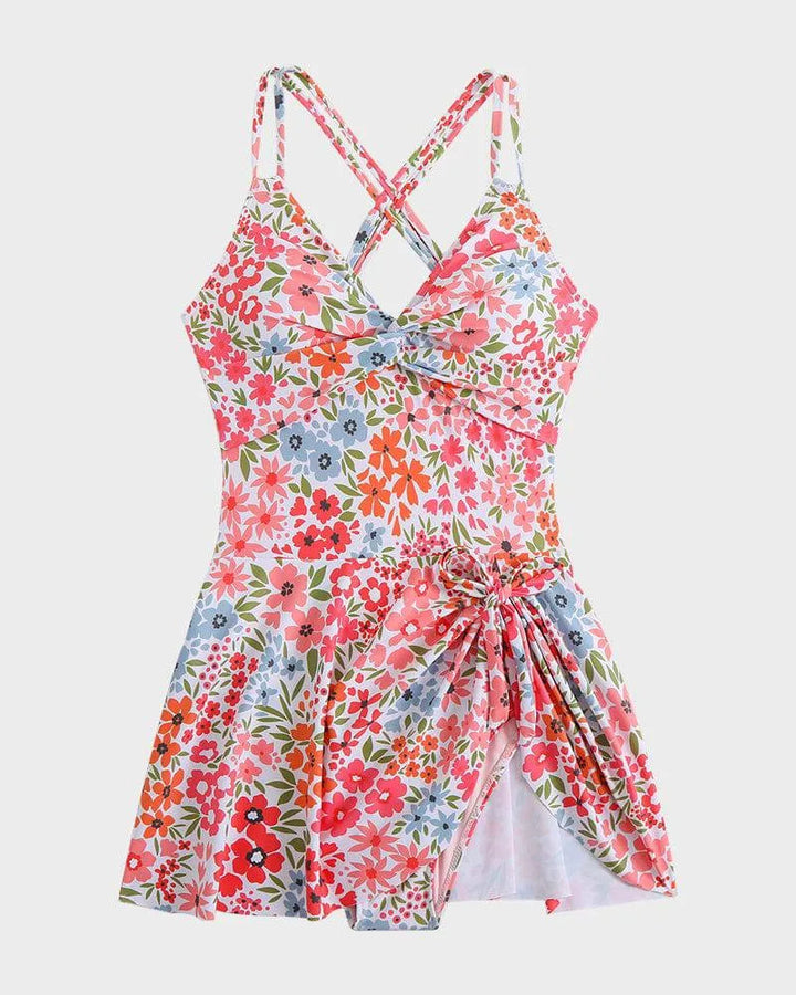 Ember | Twist Front Swim Dress