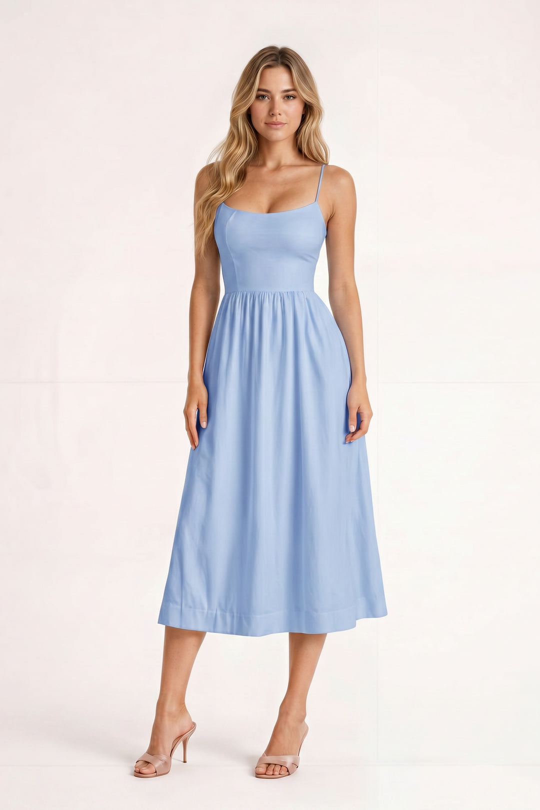 Emily | Spaghetti Strap Midi