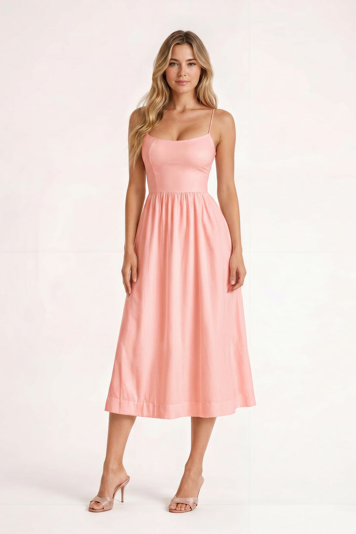 Emily | Spaghetti Strap Midi