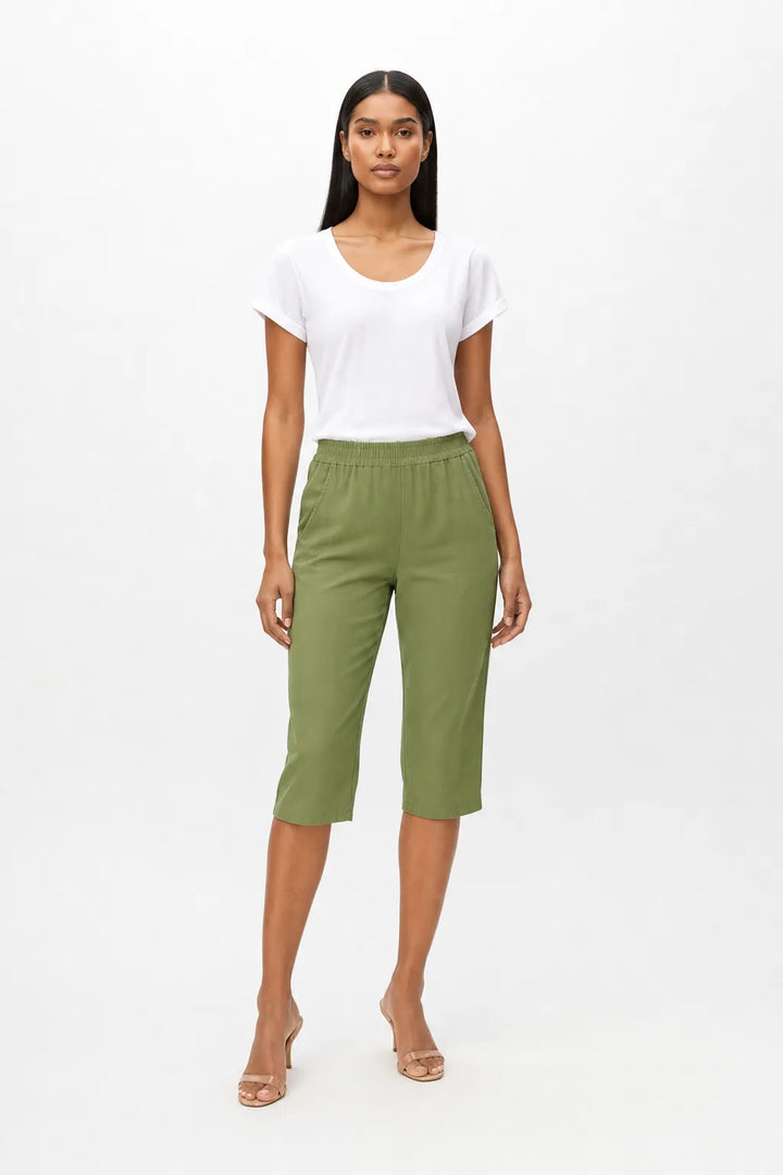 Esme | Elastic Waist Capri