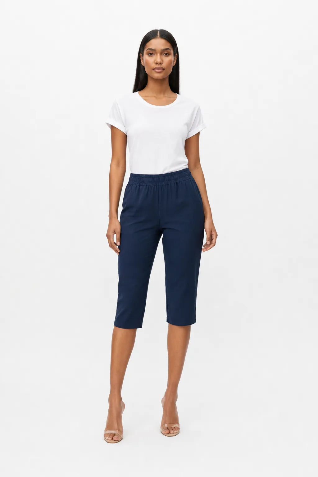 Esme | Elastic Waist Capri