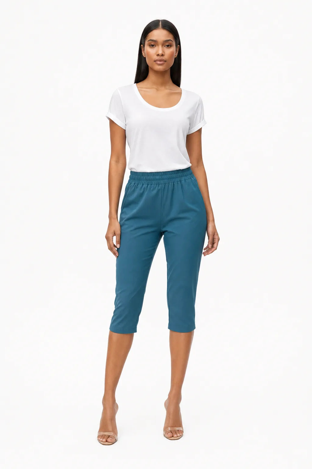 Esme | Elastic Waist Capri
