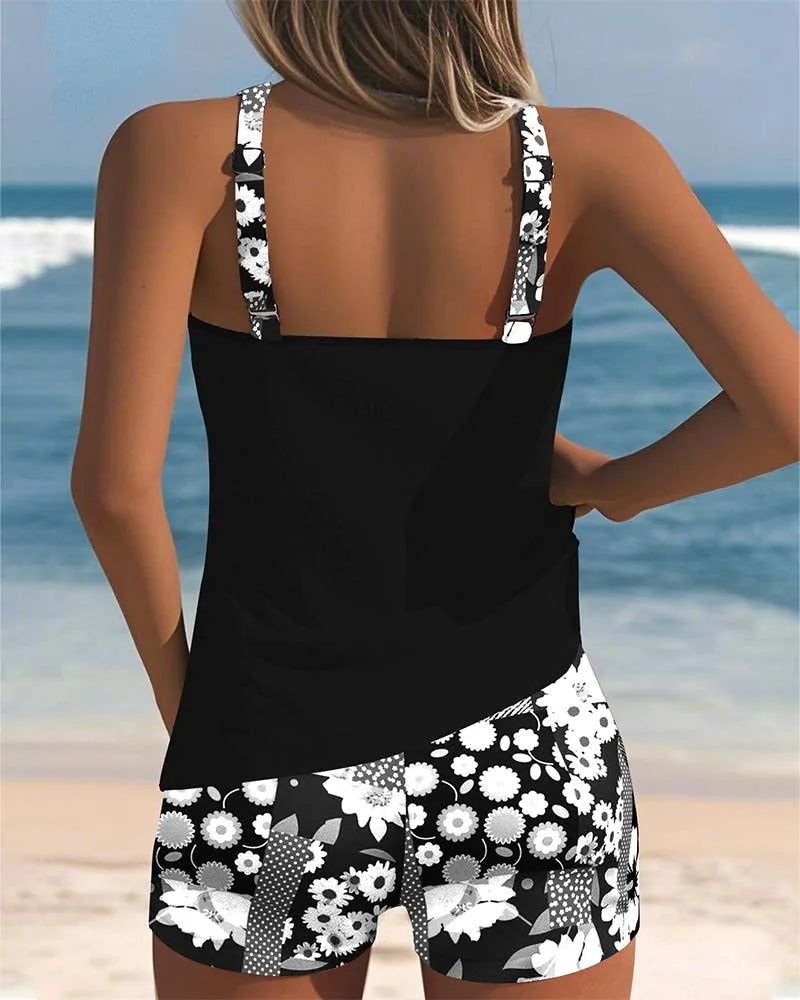 Esme | Floral Tankini Set