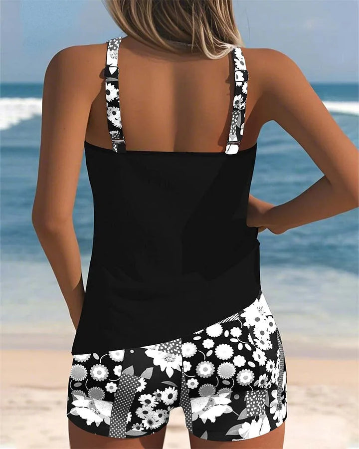 Esme | Floral Tankini Set