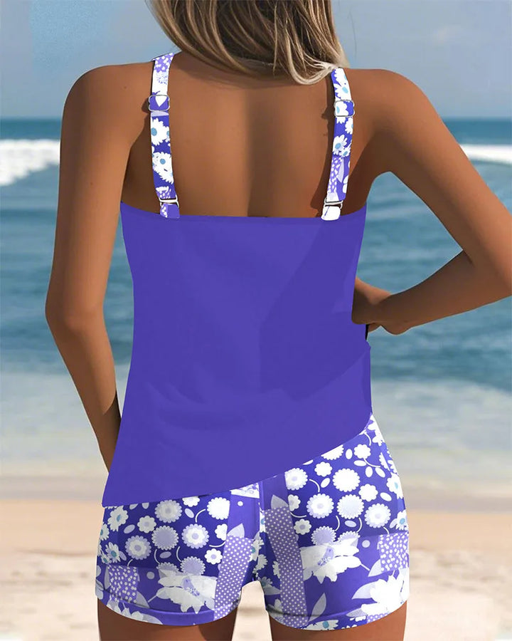 Esme | Floral Tankini Set