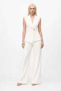 Faye | Sleeveless Blazer Suit