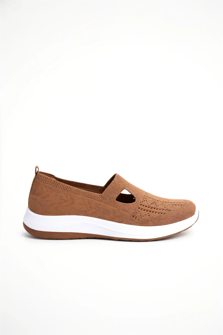 Fern | Knit Cutout Slip-On Sneaker