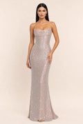 Gaia | Crystal Cowl Gown