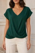 Gaia | Twist Front Top