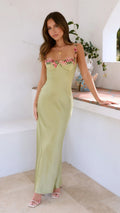 Gemma | Floral Crochet Maxi
