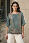 Haven | Boho Print Tunic Blouse