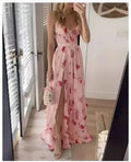 Helena | Floral Chiffon Maxi