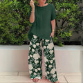 Hessa | Floral Trouser Set