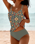 Jolie | Printed Tankini Set