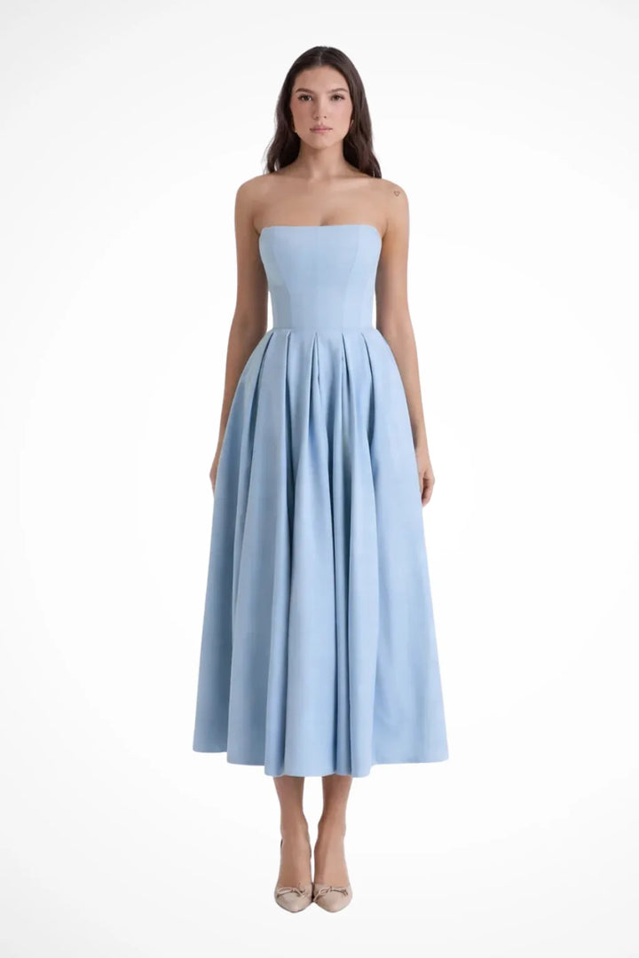 Kira | Strapless Corset Midi