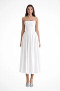 Kira | Strapless Corset Midi