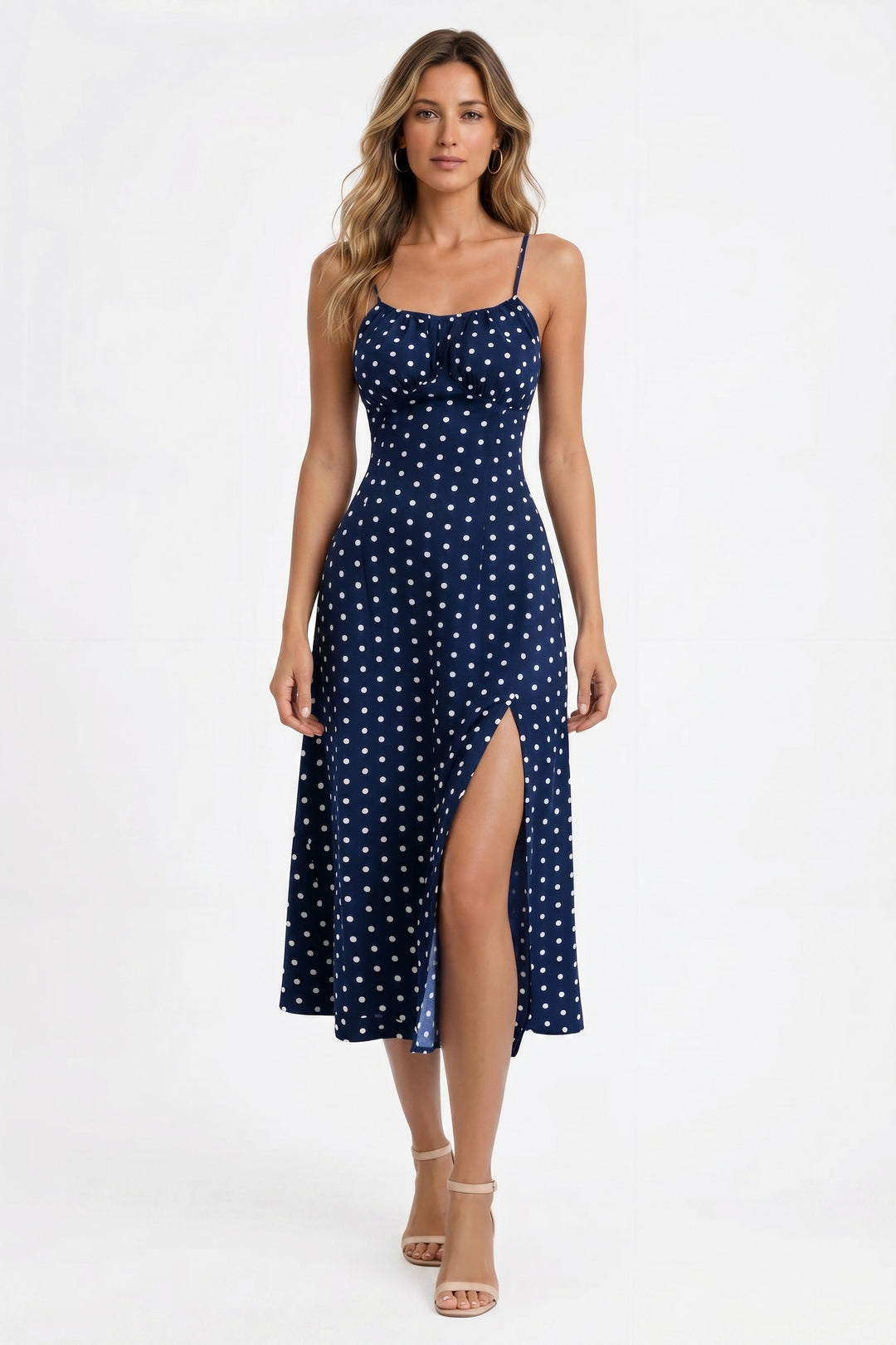 Lena | Floral Slit Midi