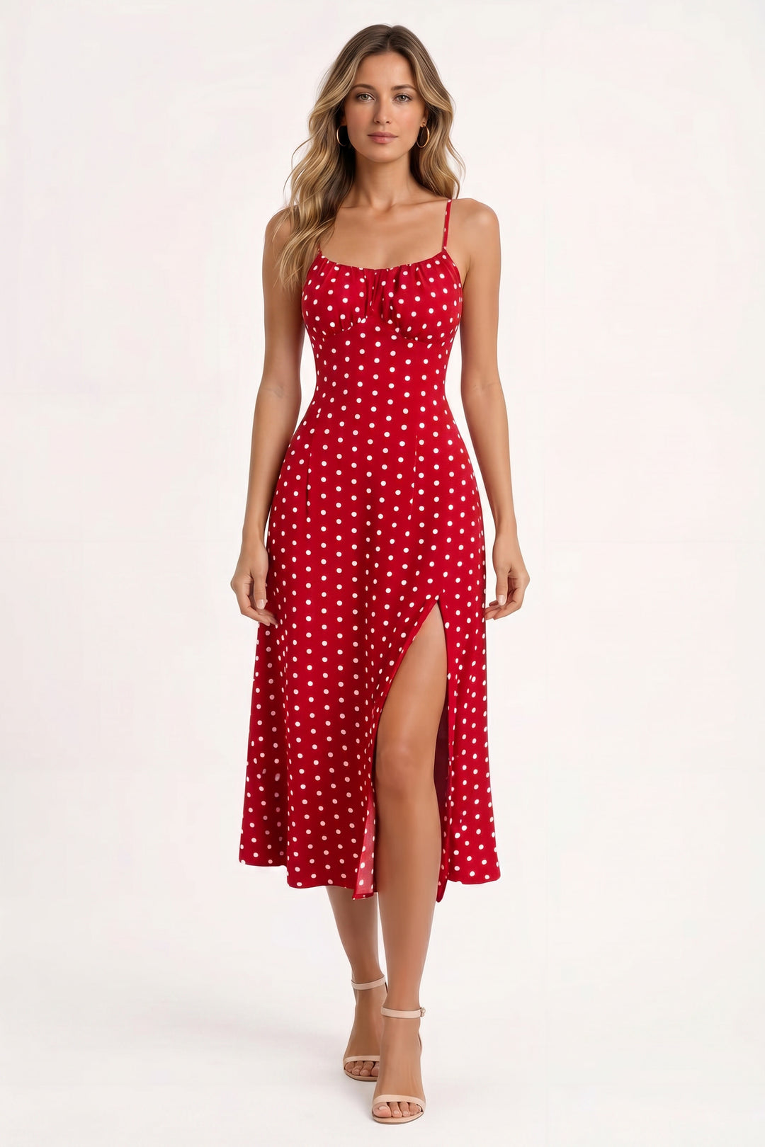 Lena | Floral Slit Midi