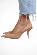 Mara | Pointed Toe Slingback Pump