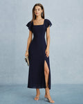 Marcella | Flutter Sleeve Maxi