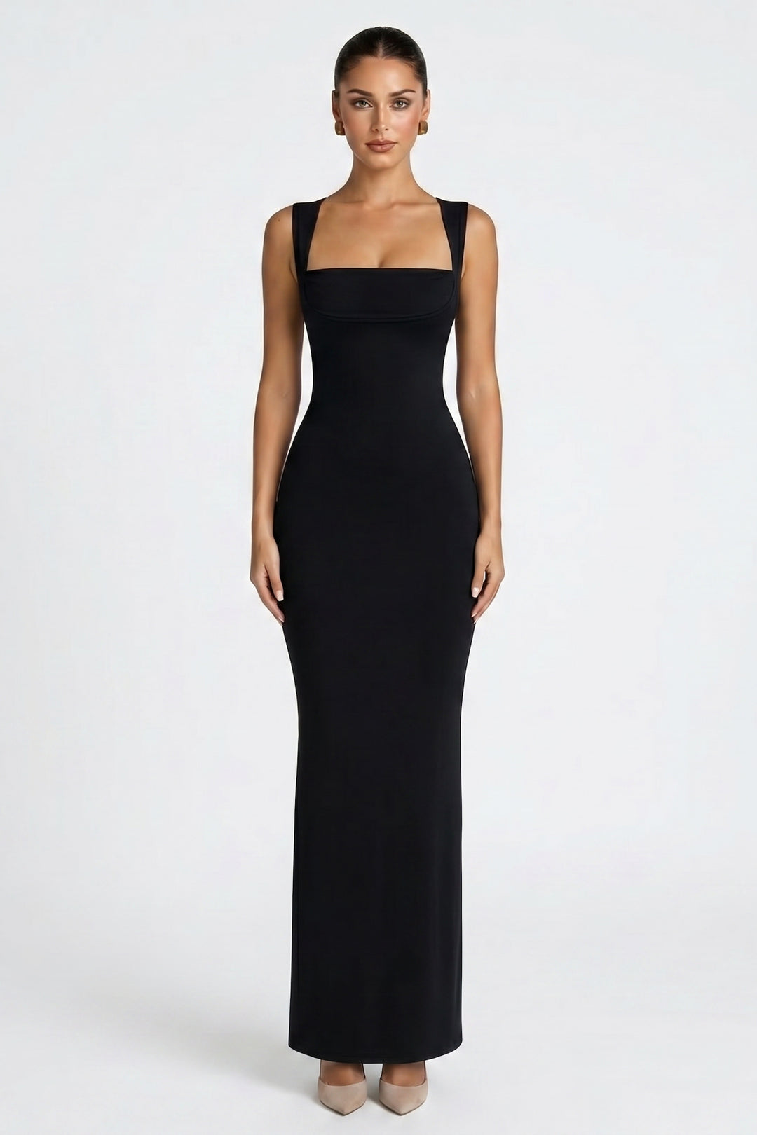 Mila | Square Neck Gown