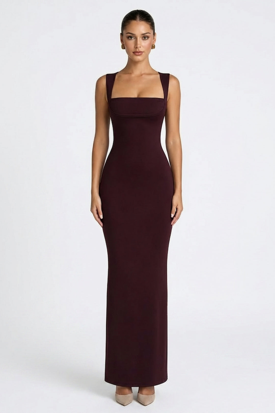 Mila | Square Neck Gown