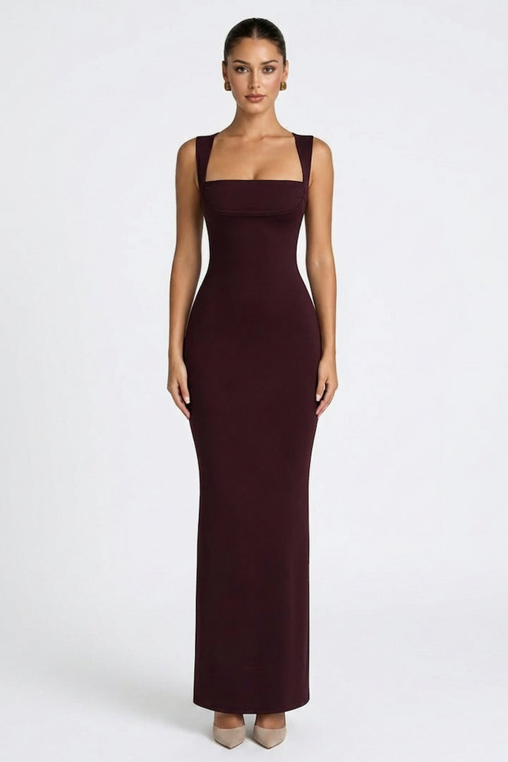 Mila | Square Neck Gown