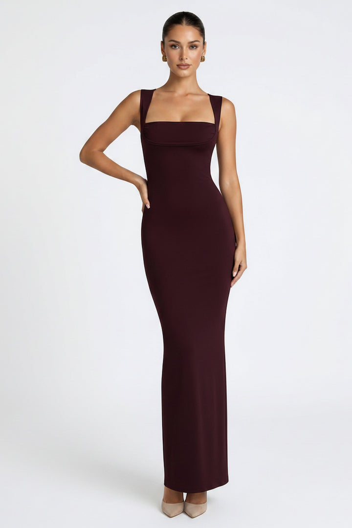 Mila | Square Neck Gown