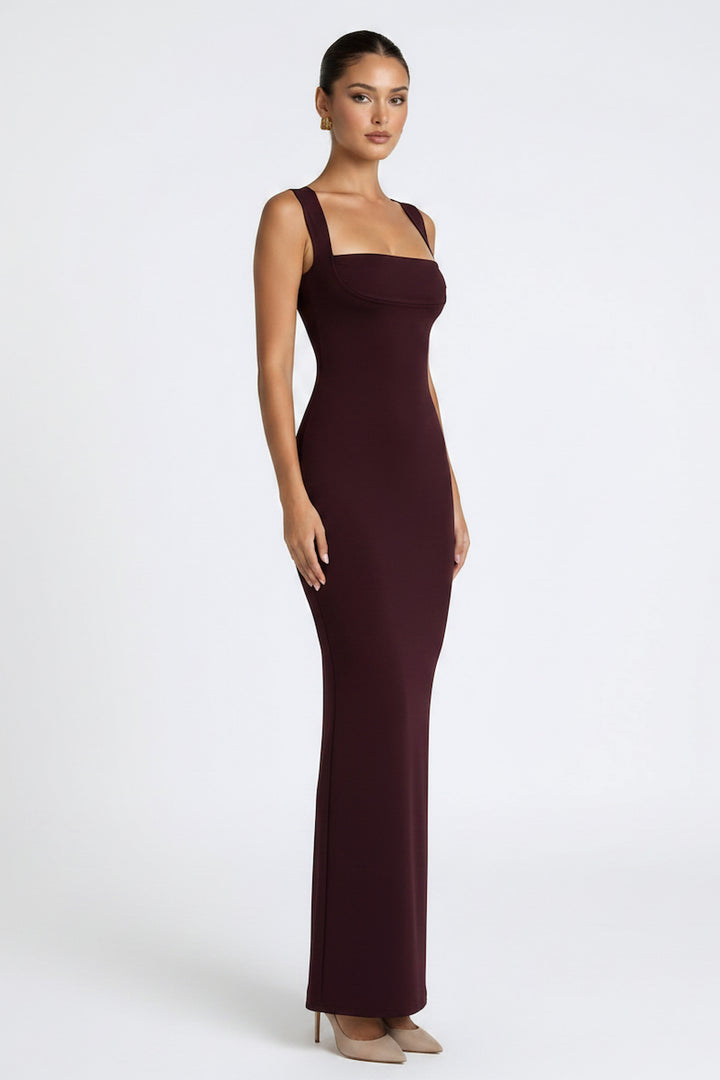 Mila | Square Neck Gown