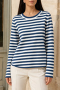Nadia | Striped Long Sleeve Top