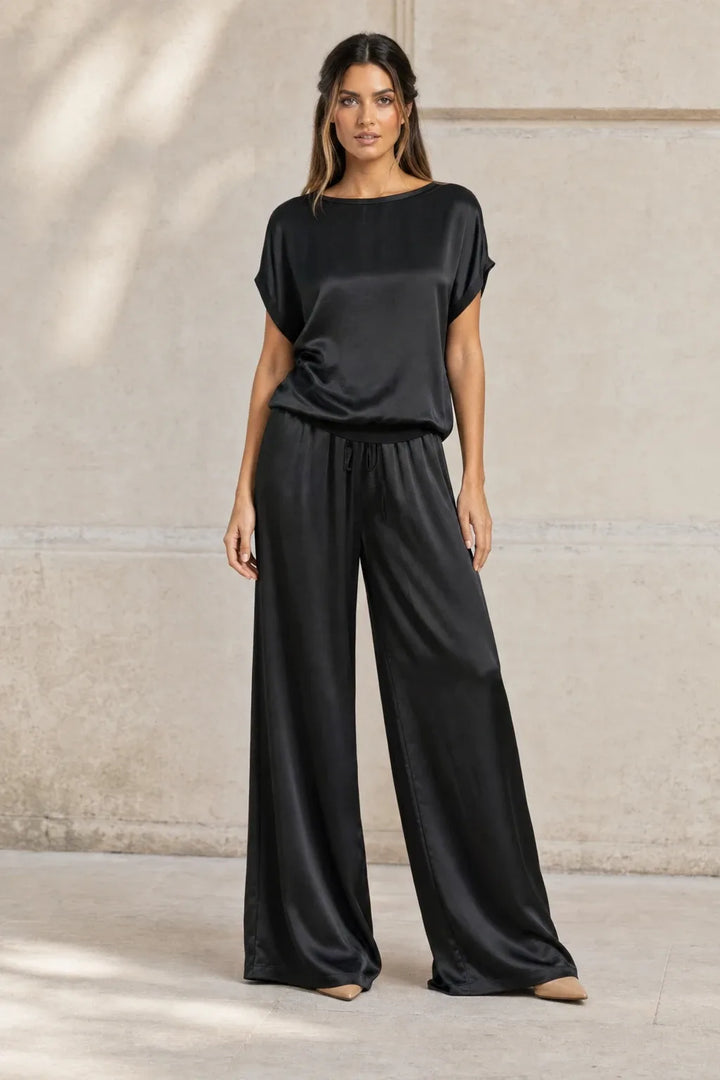 Noor | Satin Trouser Set