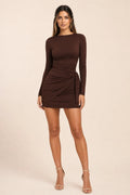 Nora | Ruched Wrap Mini