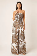 Nora | Smocked Print Jumpsuit