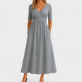 Oriana | Wrap Midi Dress