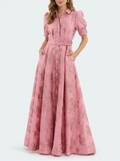 Paulina | Jacquard Maxi Gown