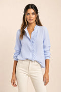 Paz | Ruffle Front Blouse