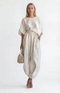 Phoebe | Off-Shoulder Trouser Set