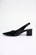 Reya | Croc Slingback Pump