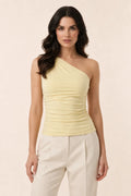 Rosa | One-Shoulder Ruched Top
